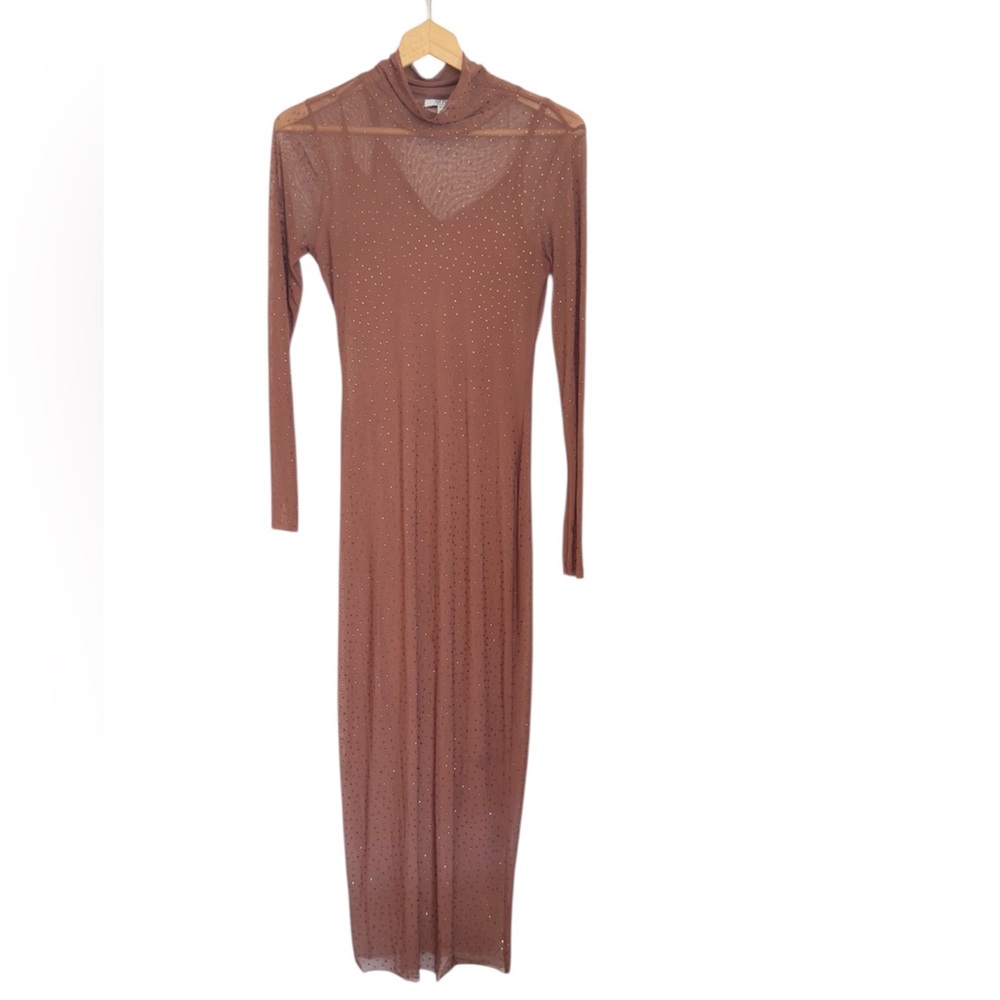 AFRM Brown Maxi Dress